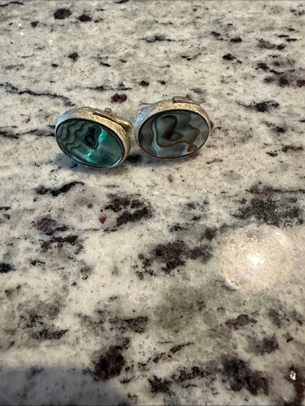 Mixed Gold & Silver Cufflink Set